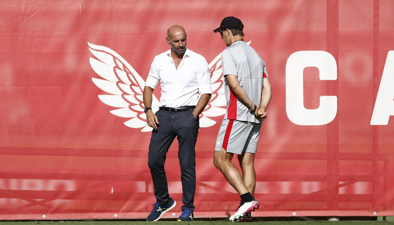 Las imágenes de Lopetegui como entrenador del Sevilla fc