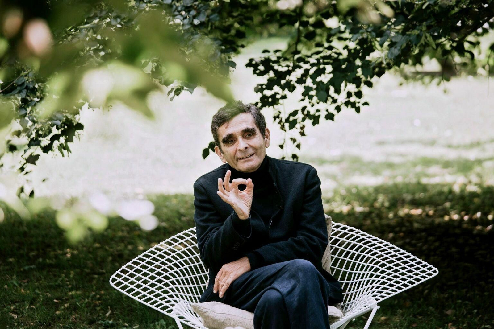 El diseñador de moda, Adolfo Domínguez  ya se encontraba ayer en Almería.