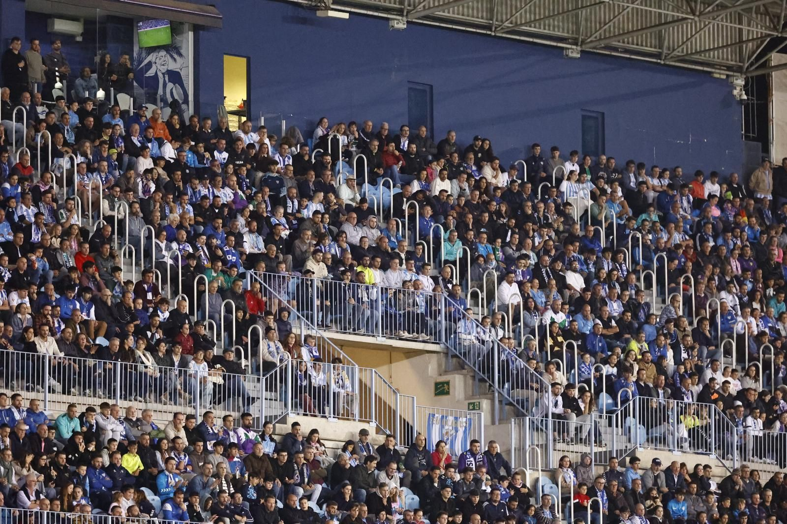 Búscate en las gradas de La Rosaleda en el Málaga CF-Córdoba
