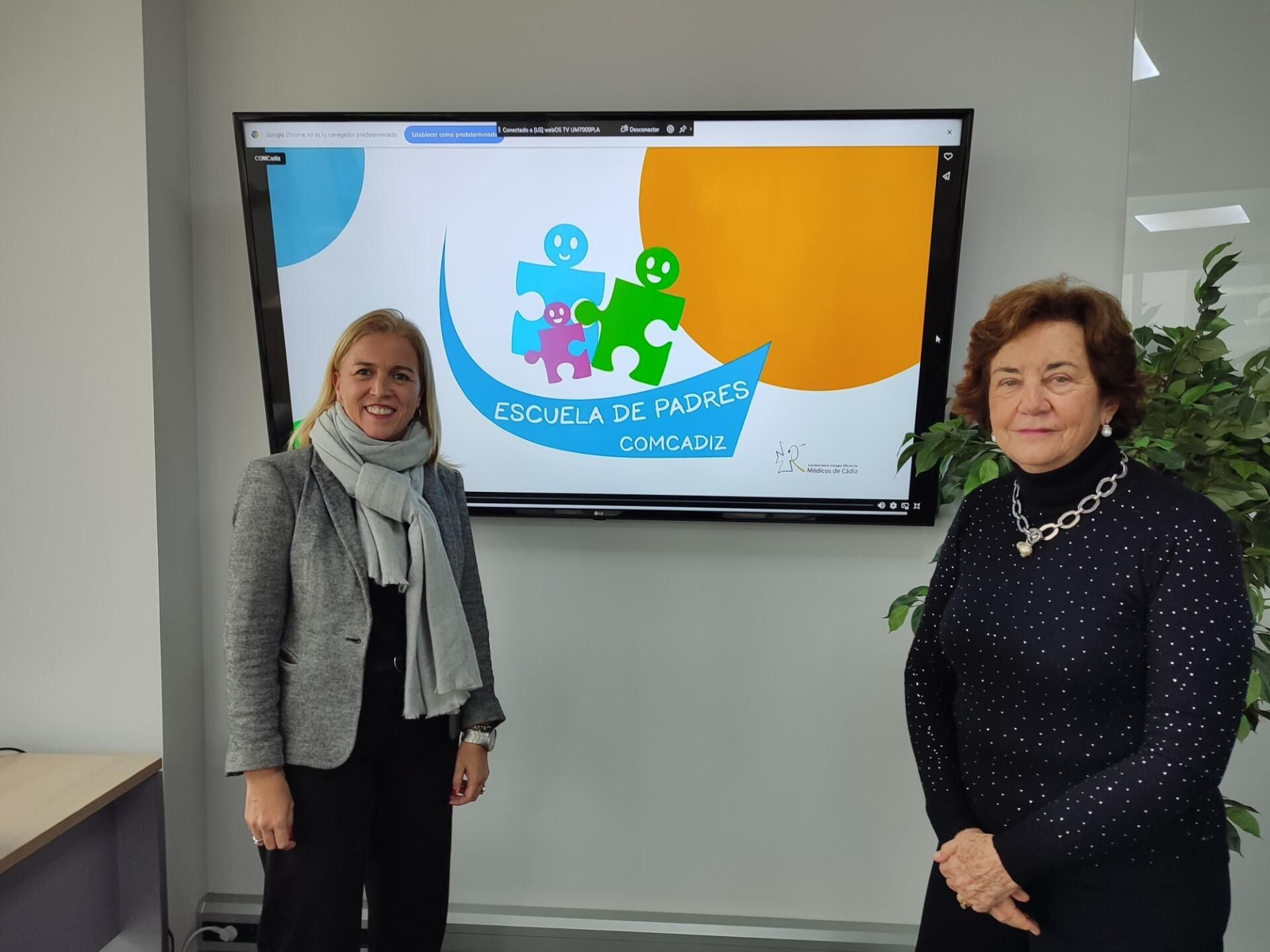 Eva Pajares y Concepción Villaescusa.