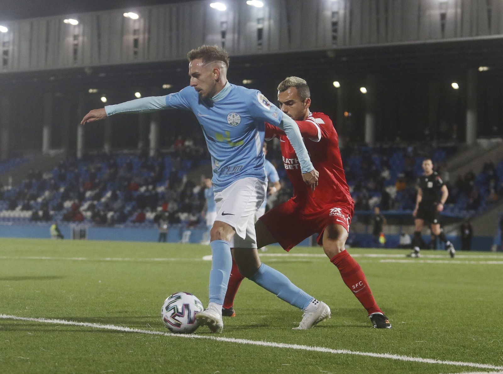 Las imágenes de la histórica visita del Sevilla FC al Ciudad de Lucena