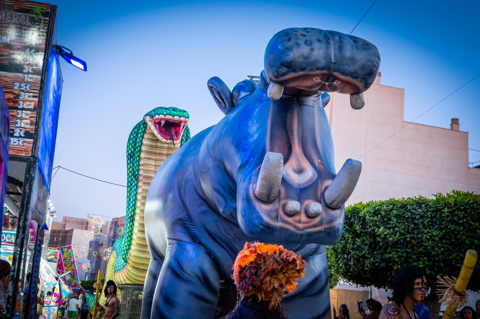 Imágenes del XVIII Certamen Internacional de Animación de Calle y Bandas de Roquetas de Mar