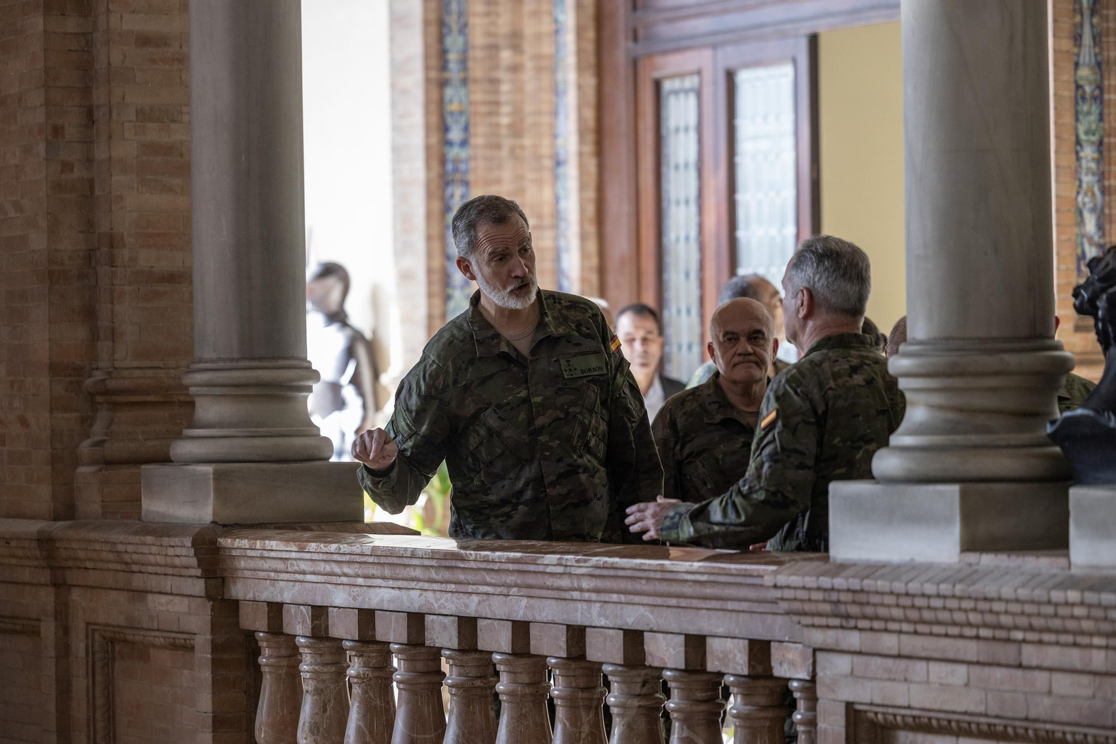 Las fotos de la visita de Felipe Vl a Capitanía