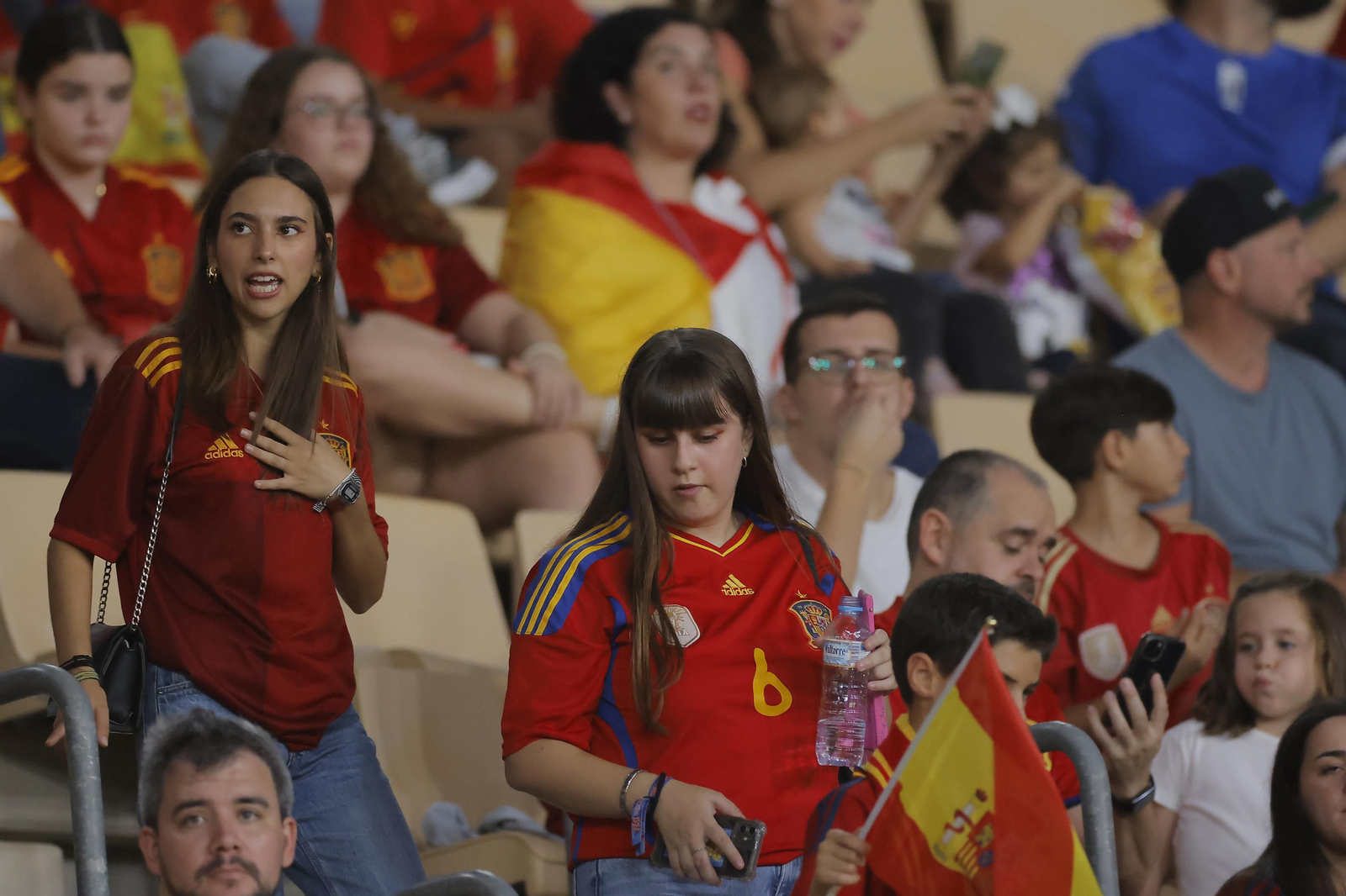 Búscate en las fotos del España-Escocia