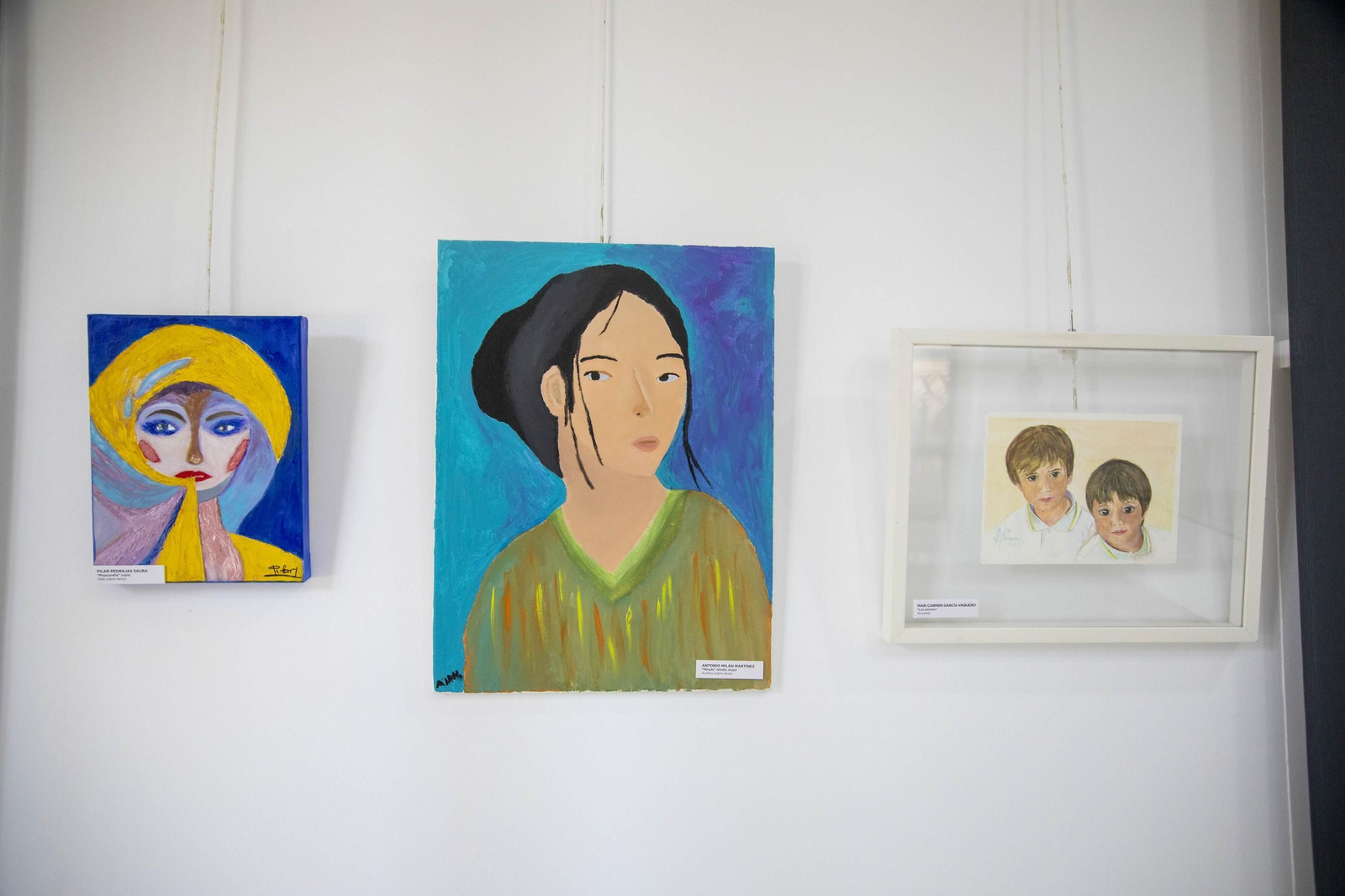 Las imágenes de la exposición de arte de la Escuela de Artepintura de Almería