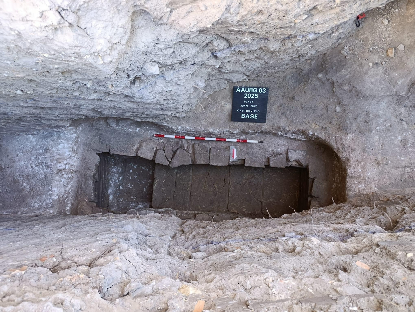 Restos localizados en Lucena.