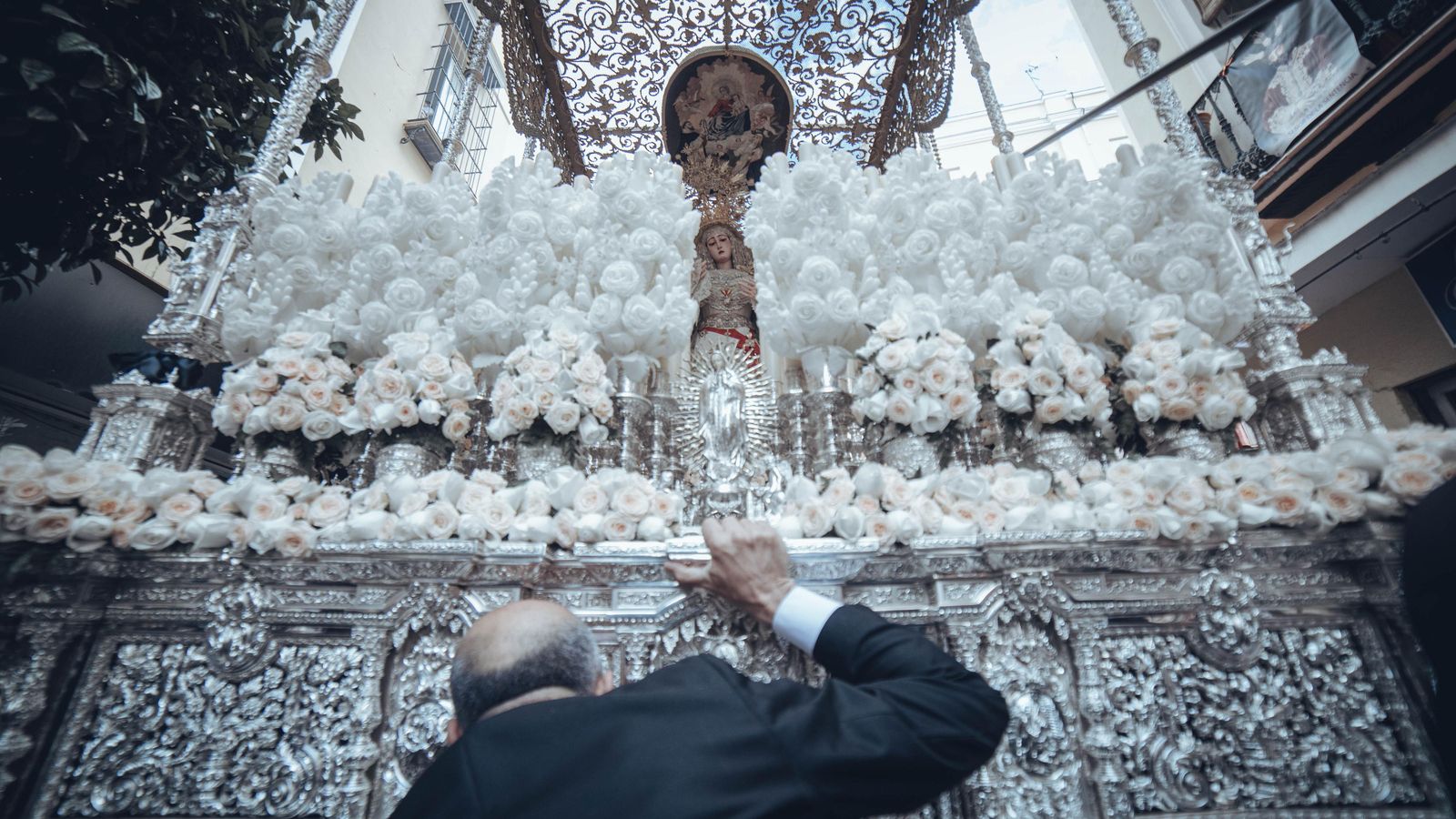 las Imágenes de la salida de la hermandad de Montesión