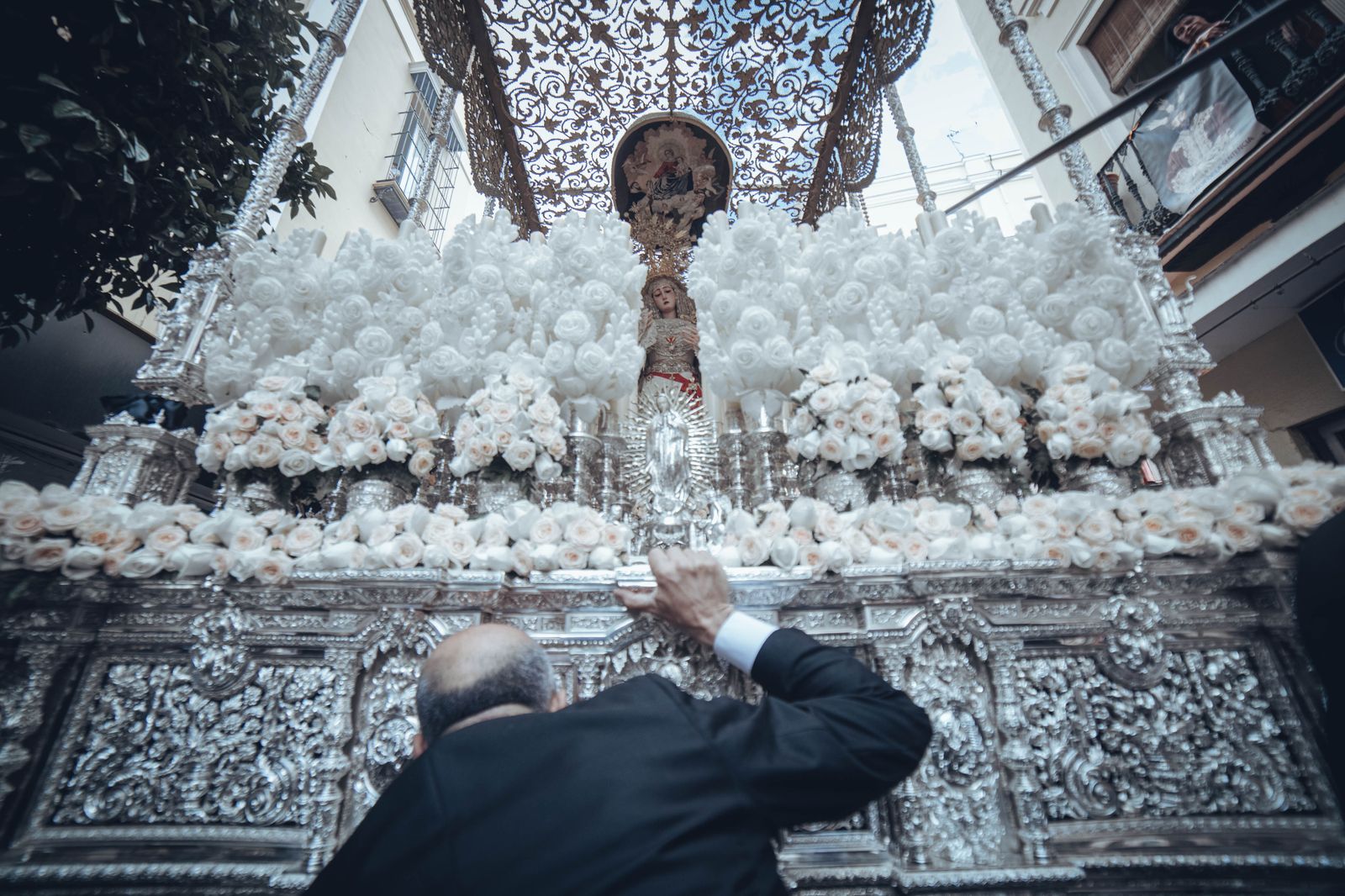 las Imágenes de la salida de la hermandad de Montesión