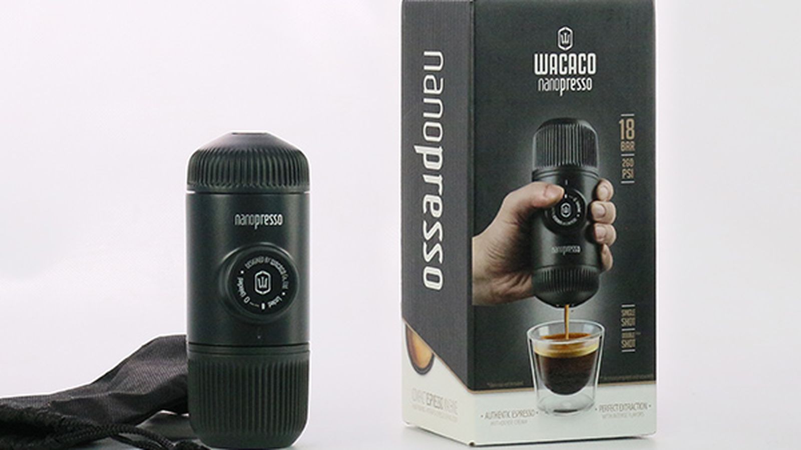 WACACO NANOPRESSO Cafetera portátil manual