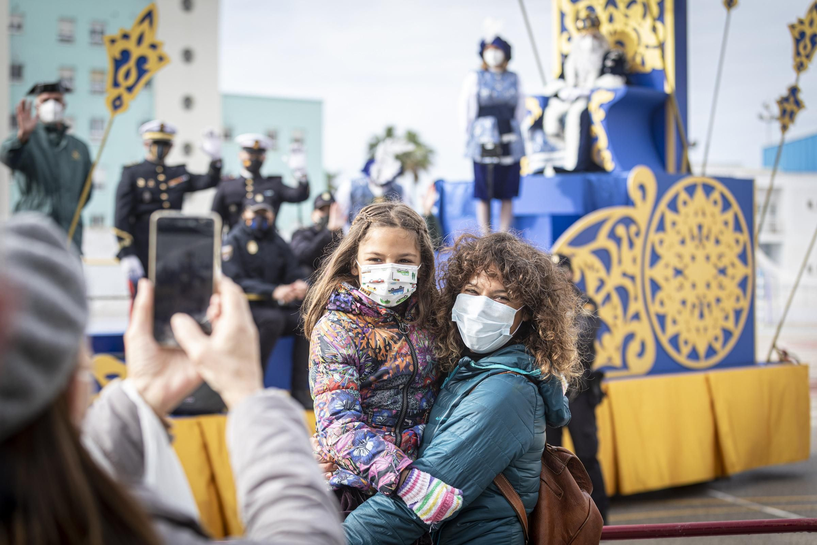 Imágenes de los Reyes Magos en Cádiz