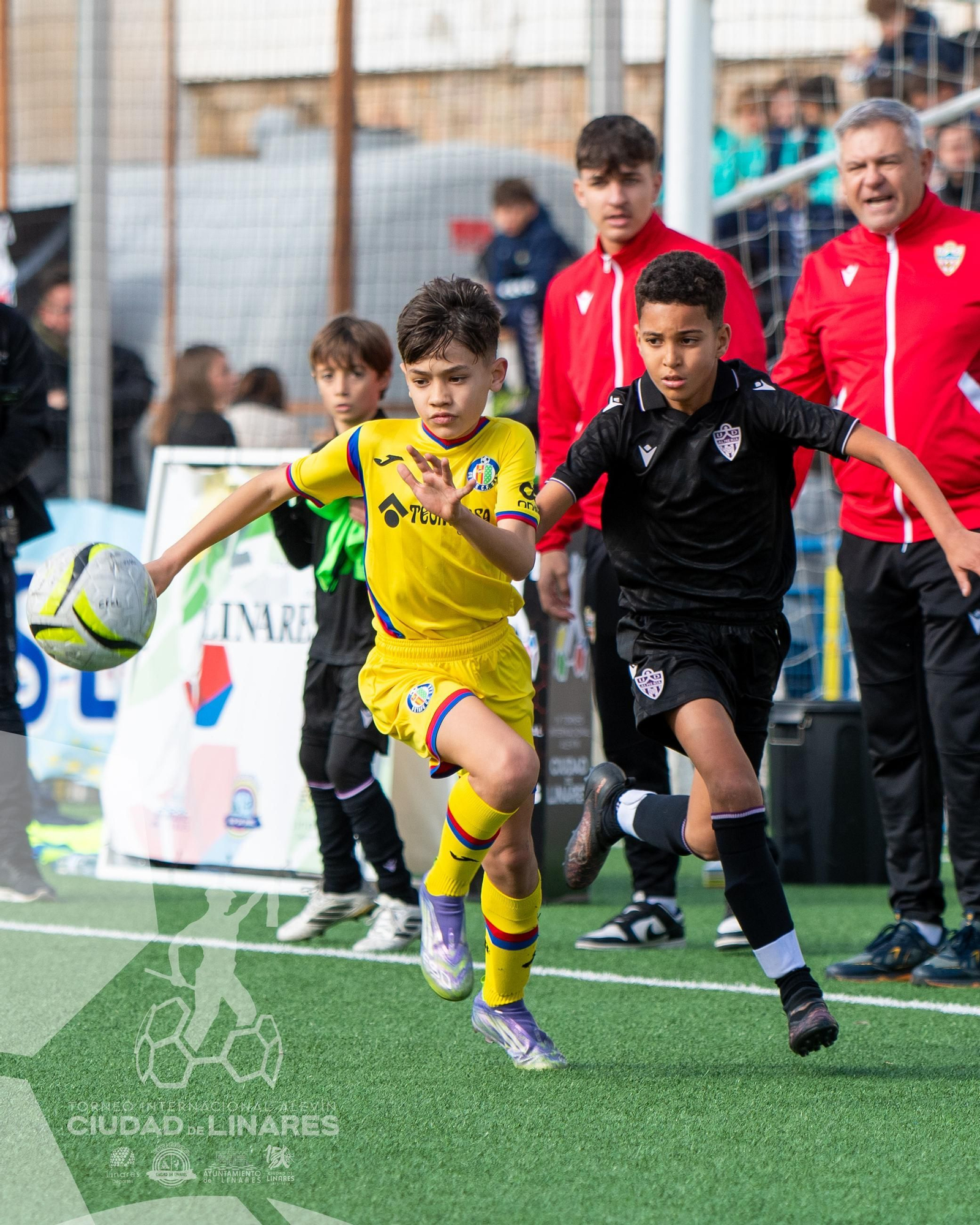 En imágenes: el RCD Espanyol, campeón del IV Torneo Internacional de Fútbol Alevín 'Ciudad de Linares'