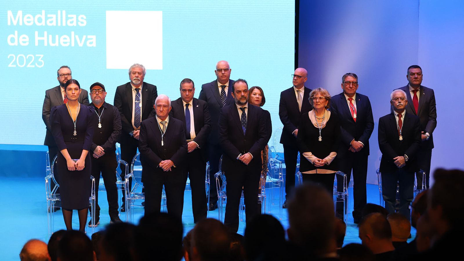 Imágenes de la entrega de las Medallas de Huelva