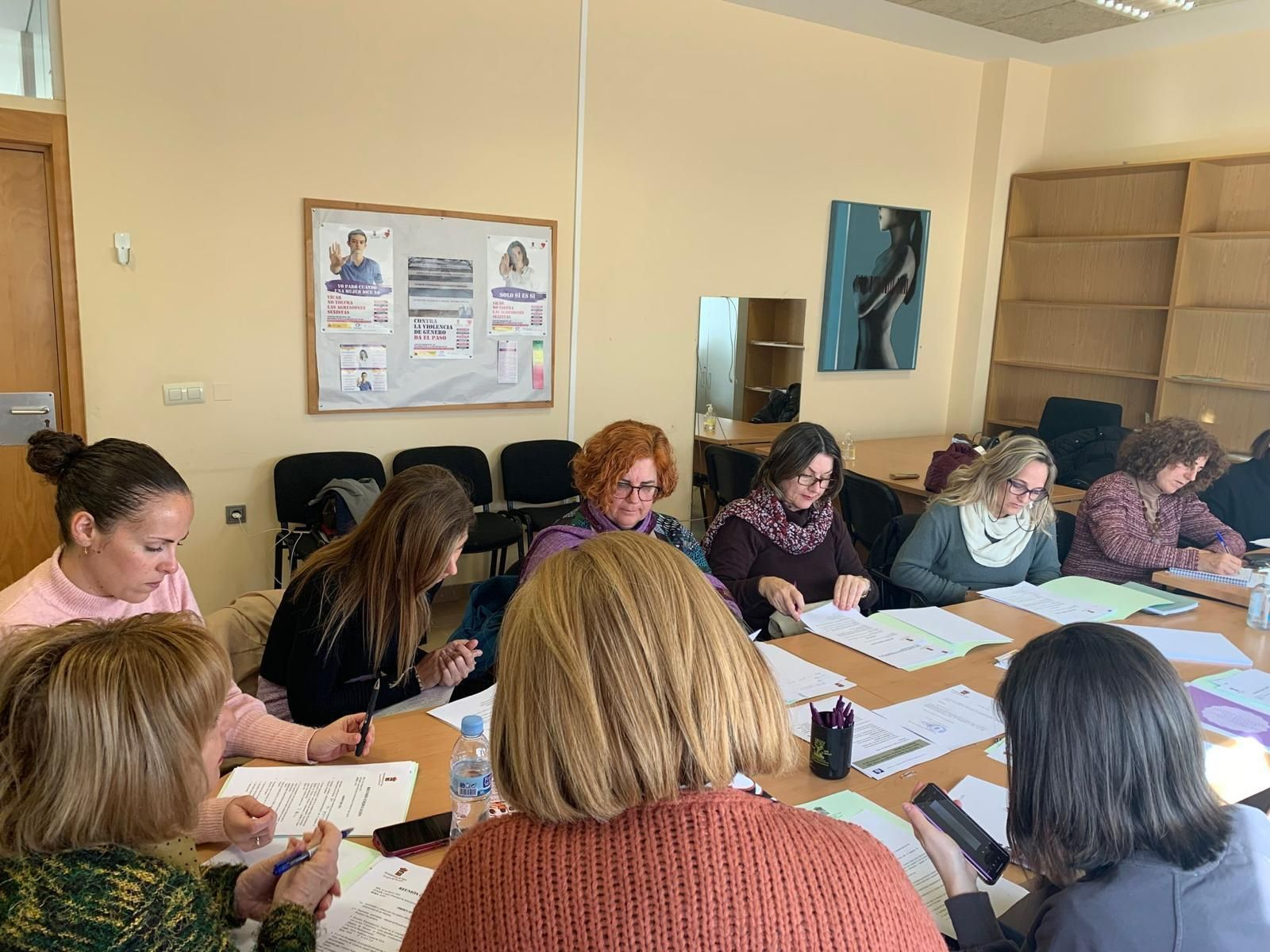 Momento de la reunión.