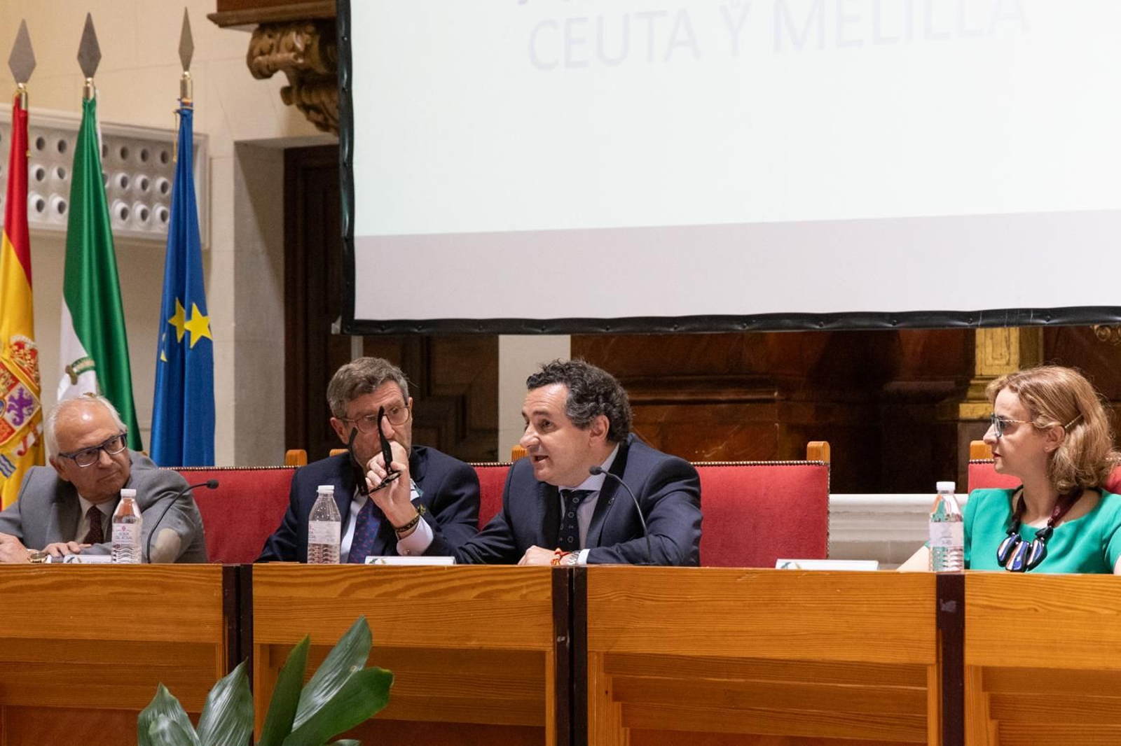 La entrega del premio Ingeniero del Año en Jaén a José Santos Sánchez, en imágenes.
