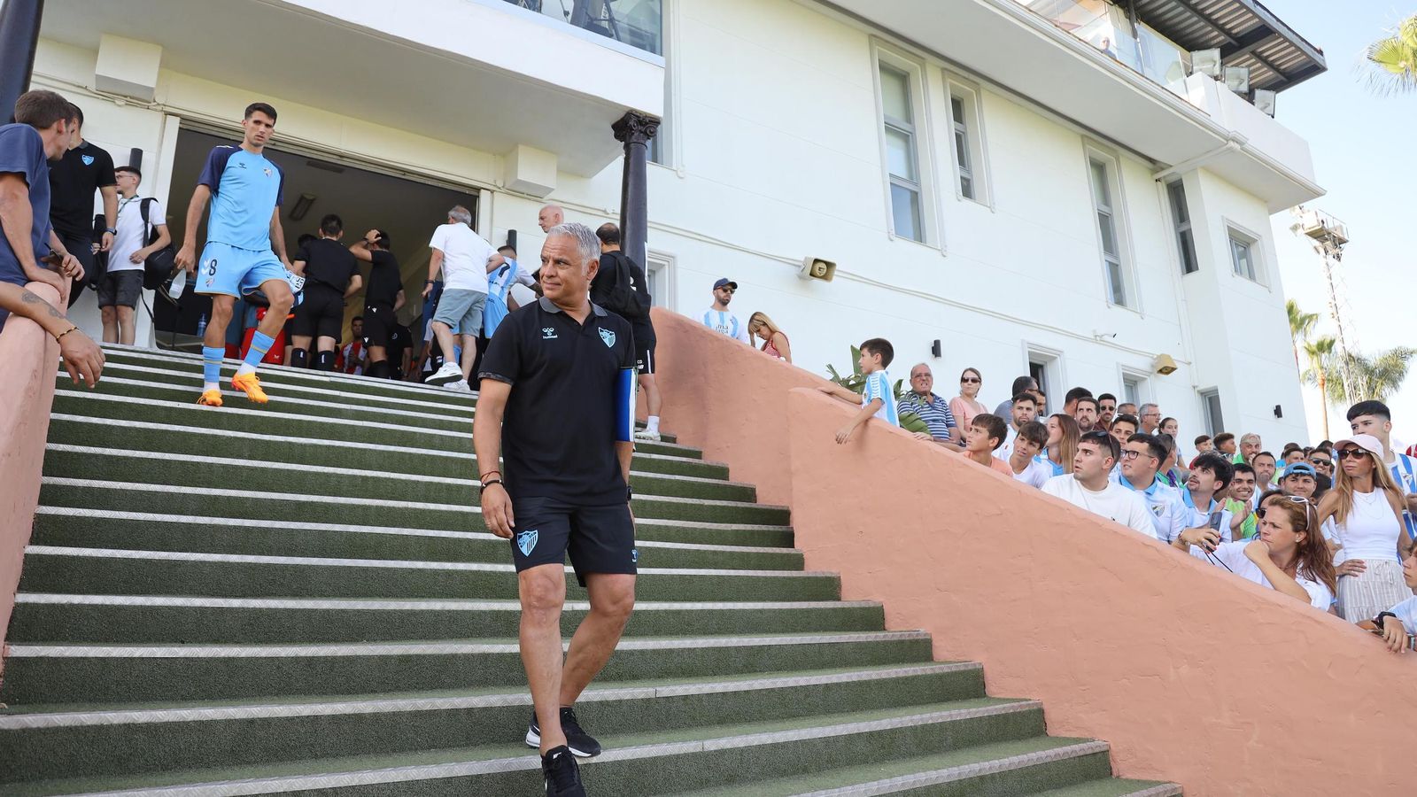 El Málaga CF - Almería de pretemporada, en fotos