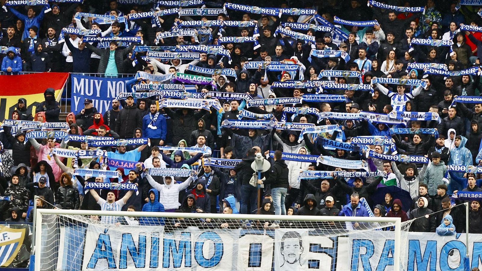 El Málaga CF-Cádiz, en fotos
