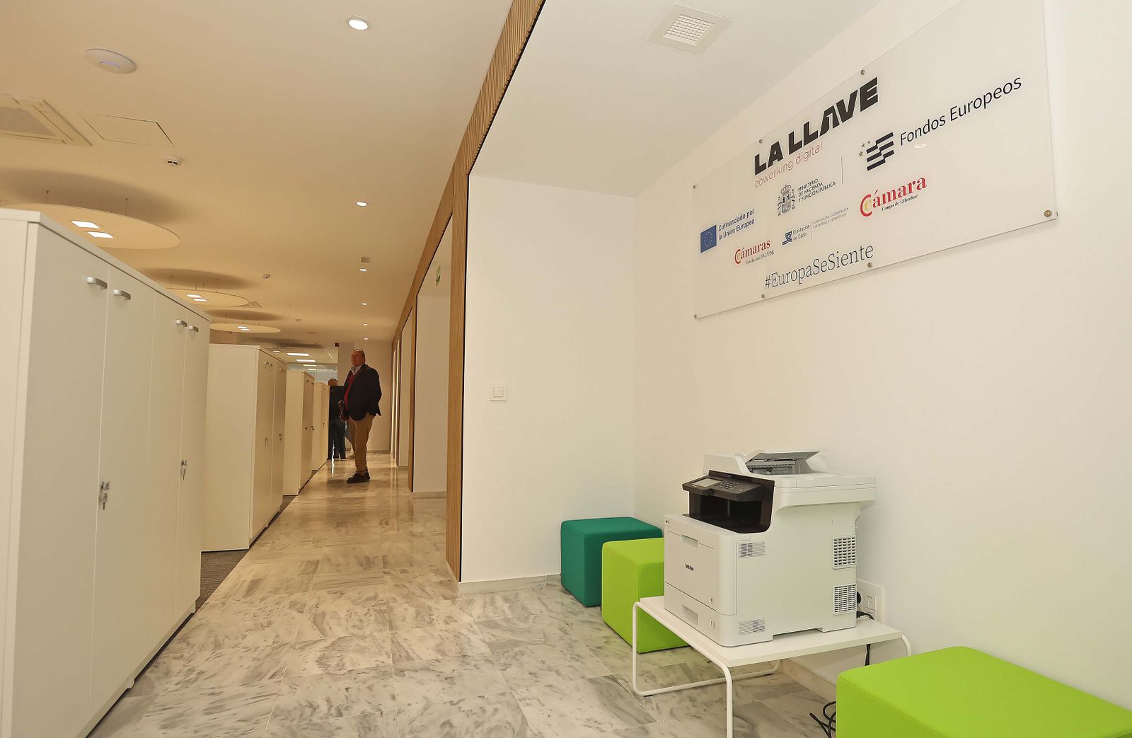 Imágenes de la inauguración del coworking digital La Llave en Algeciras