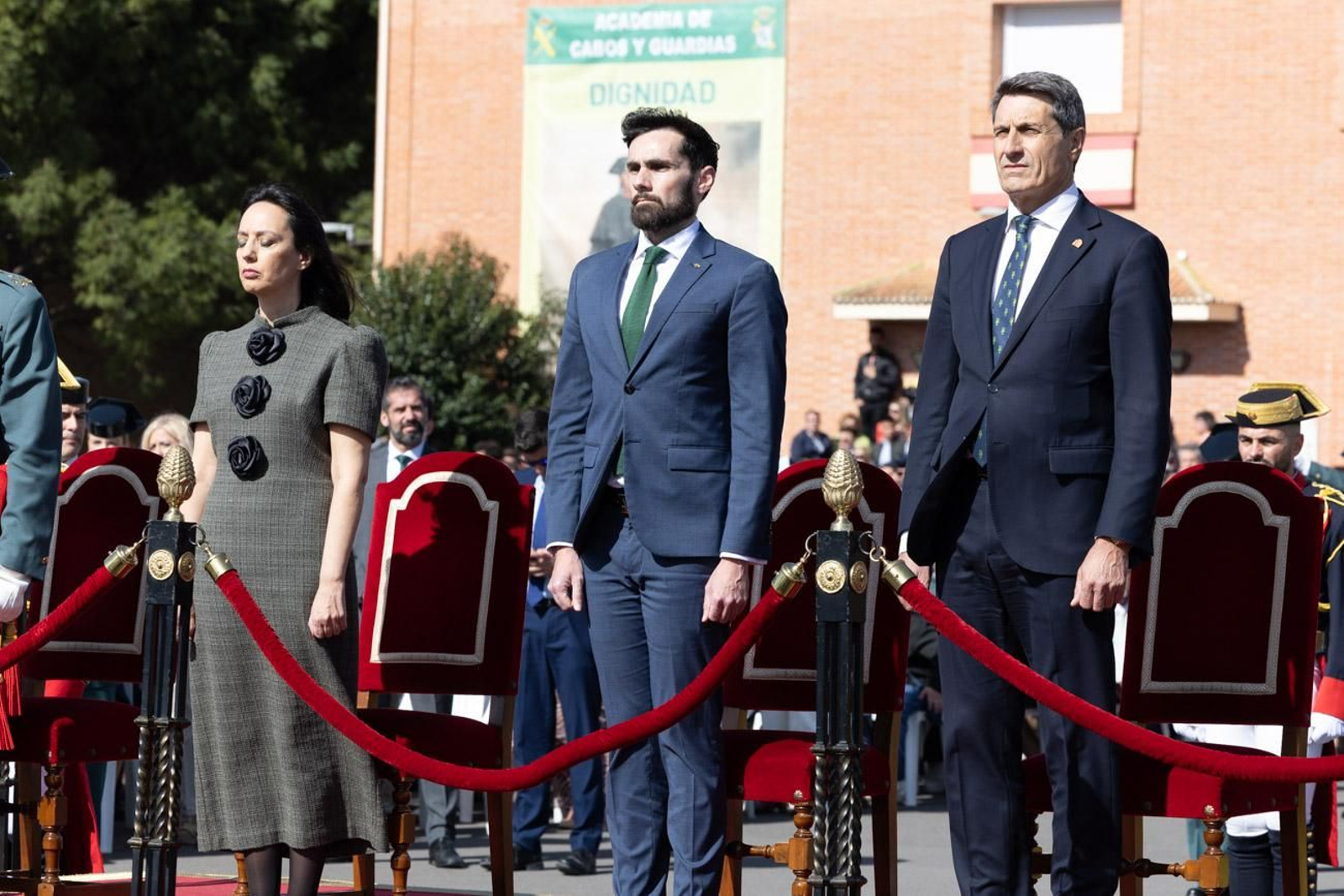 Acto de jura de bandera de la 130ª promoción de guardias civiles de la Academia de Baeza