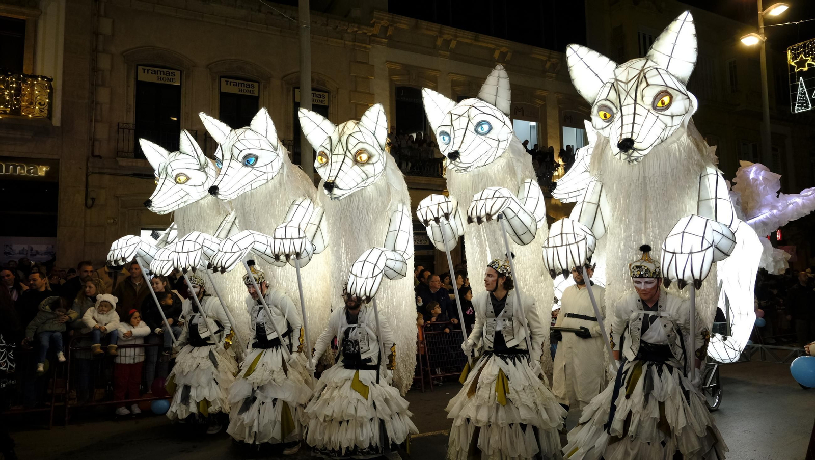 La Cabalgata de Reyes Magos de Almería, en imágenes