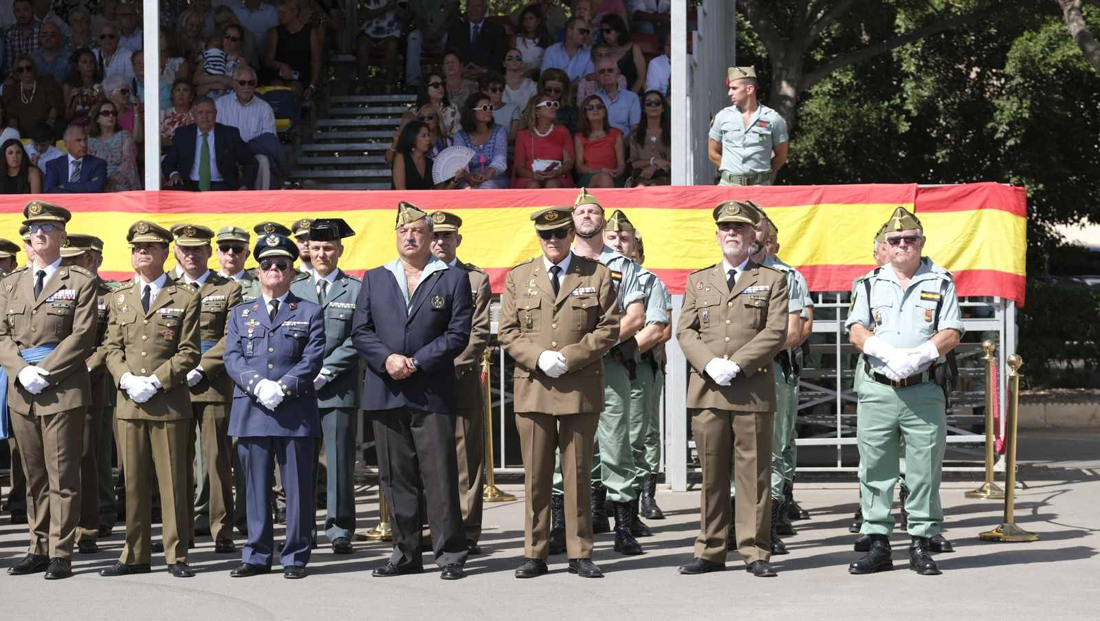 Imágenes del 102 aniversario de La Legión en Almería