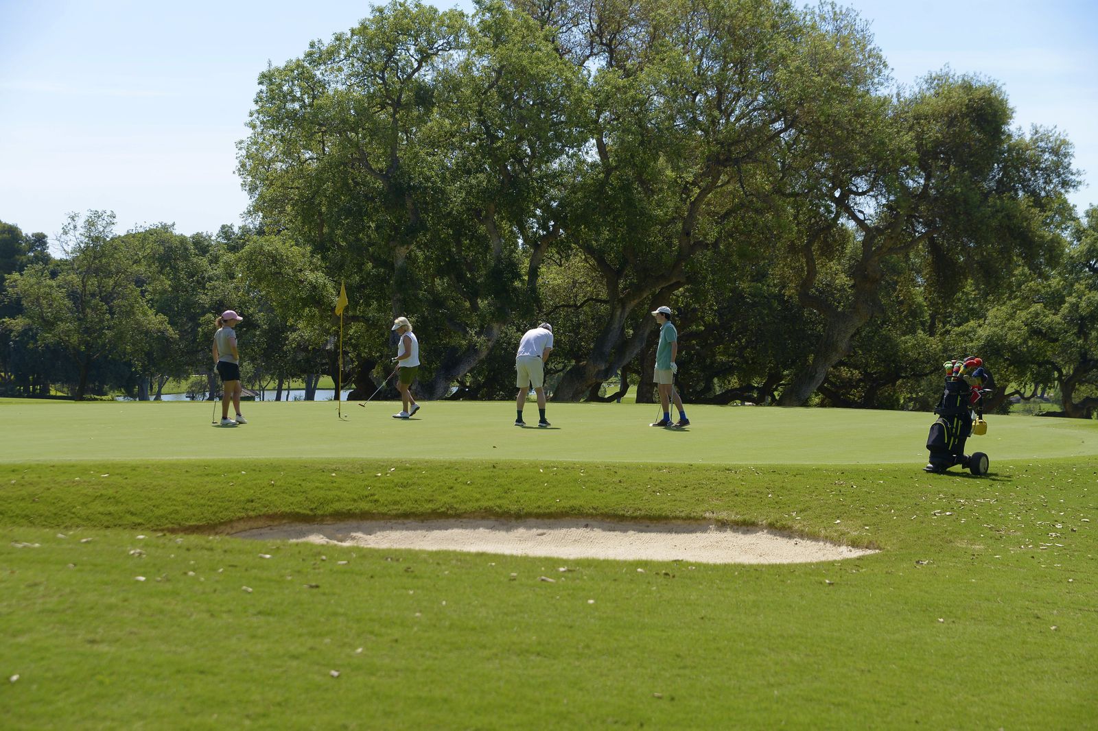Fotos de la vuelta a la normalidad en los campos de golf de Sotogrande