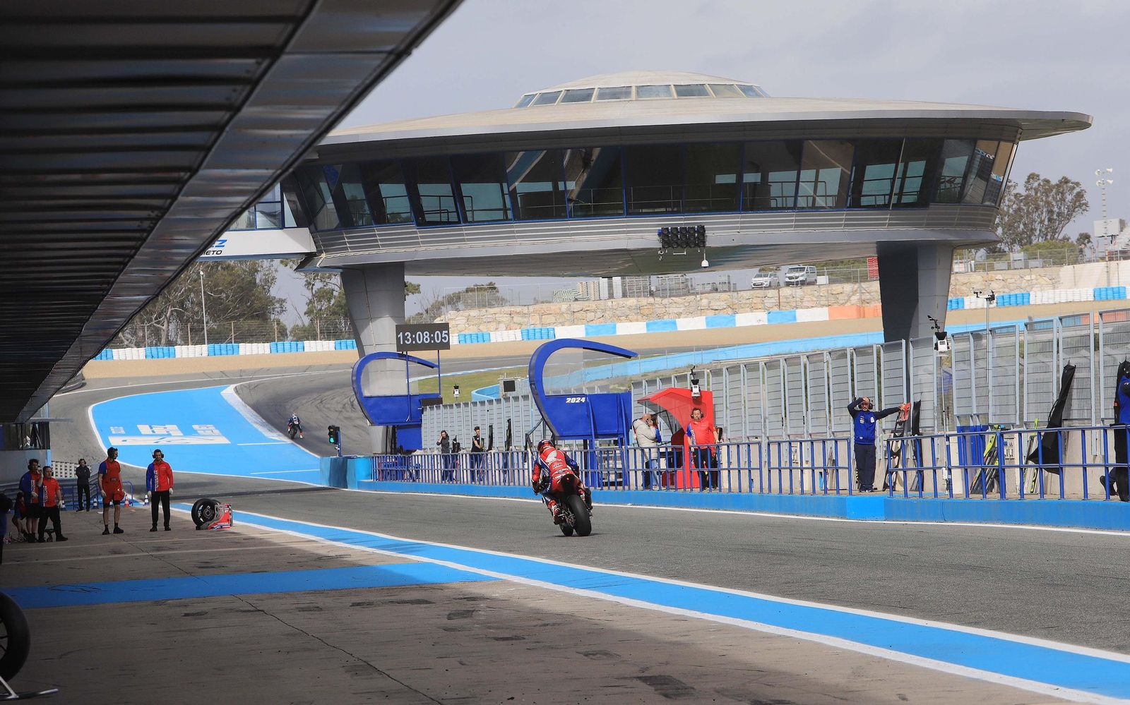 Imágenes del entrenamiento de Superbike en el Circuito de Jerez