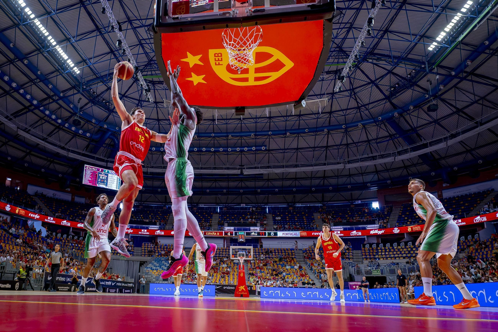 España B - Portugal en Málaga, en fotos
