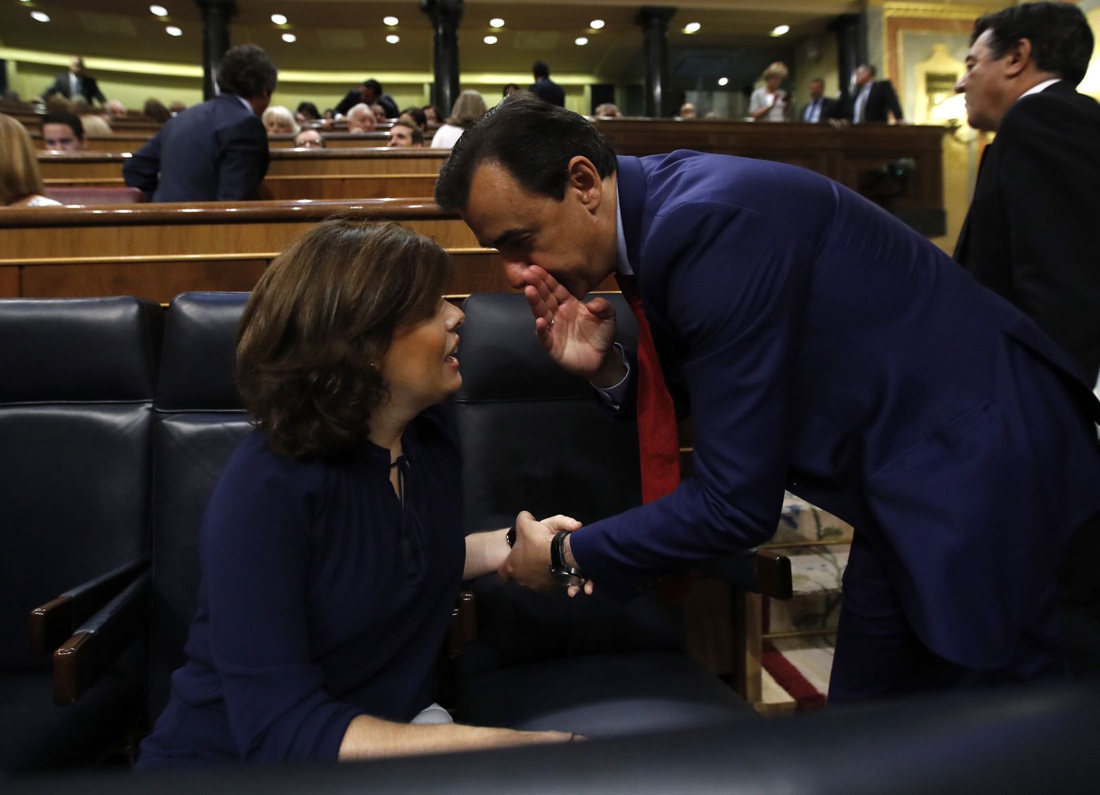 La moción de censura de Podemos contra Rajoy en imágenes