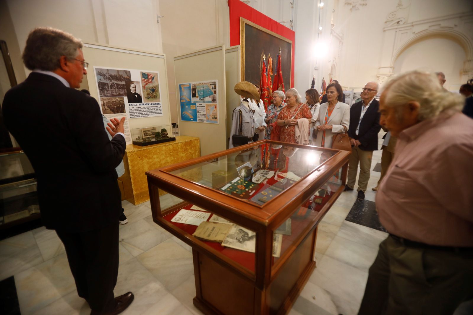 La exposición 'Cuba, Puerto Rico y Filipinas, 1492-1898 cuatro siglo de gestas en ultramar', en imágenes