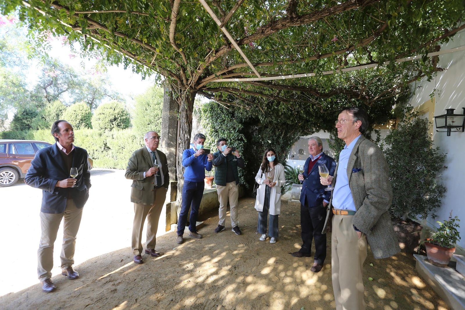 Imágenes del primer mosto del año de González Byass