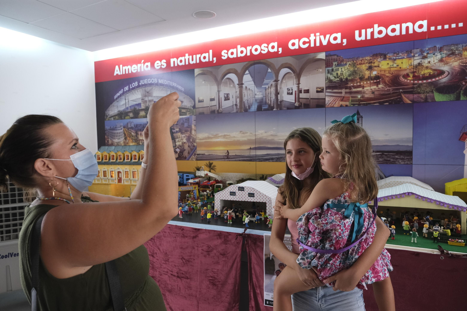 Fotogalería de los playmobil en la Feria de Almería.