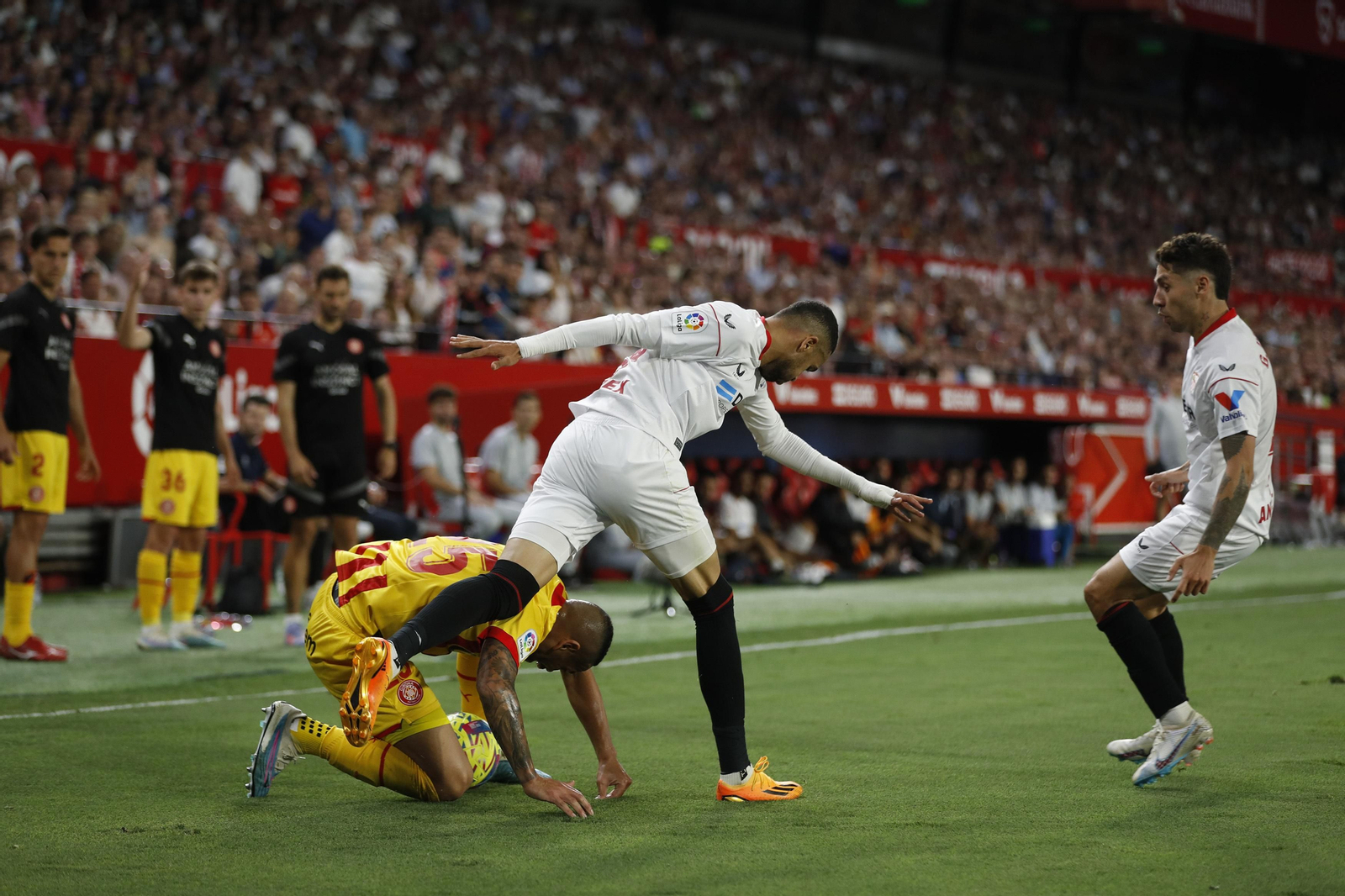 Las imágenes del Sevilla-Girona