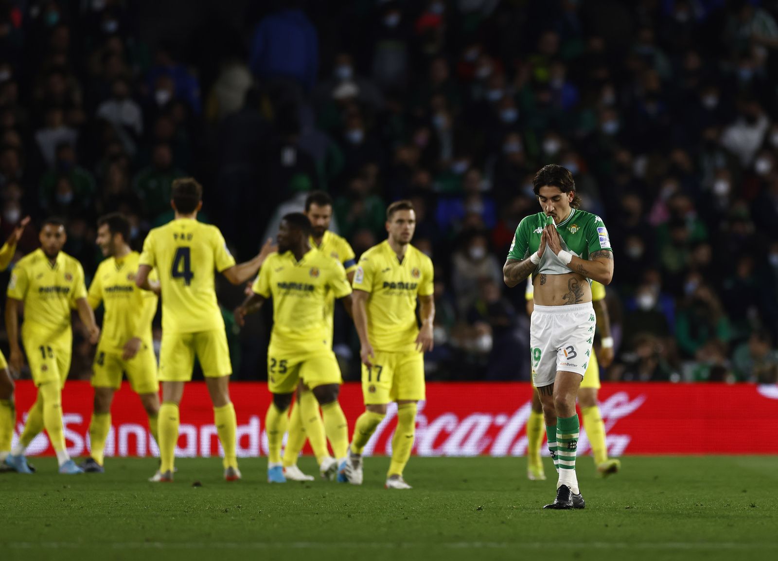 Las imágenes del Betis-Villarreal