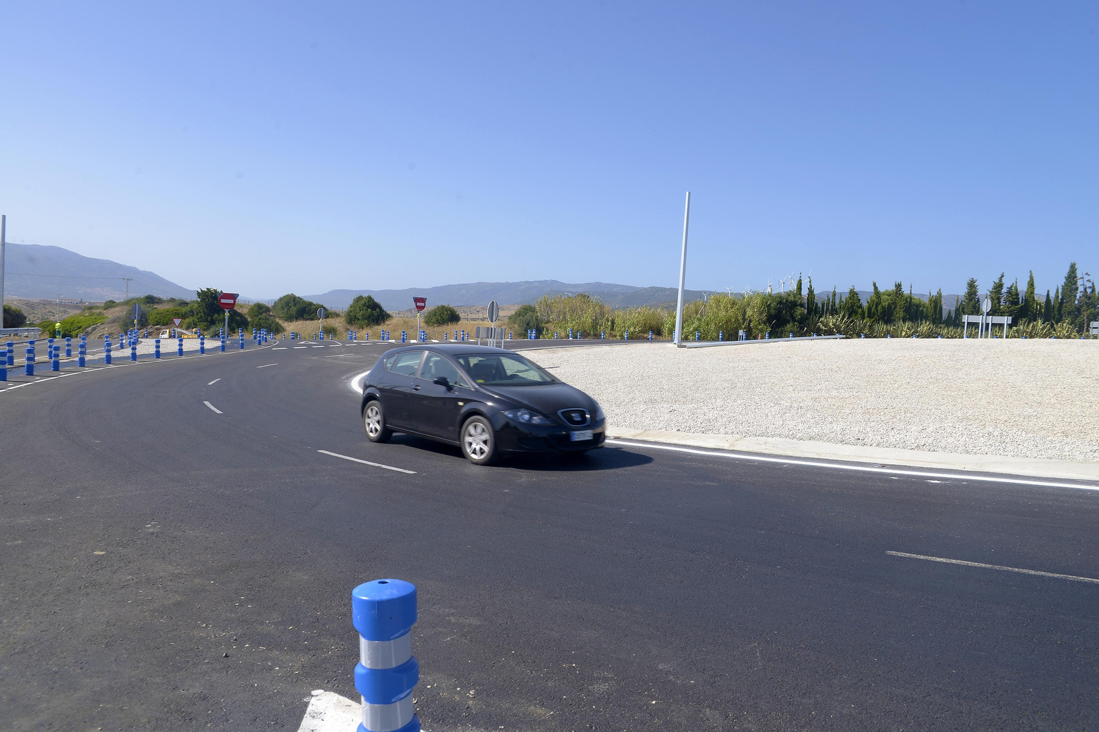 Fotos del recién inagurado nuevo acceso a Tarifa