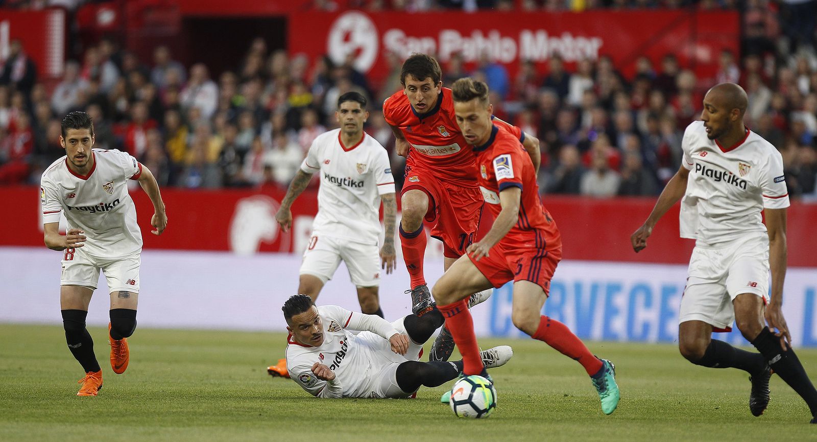 Las imágenes del Sevilla-Real Sociedad