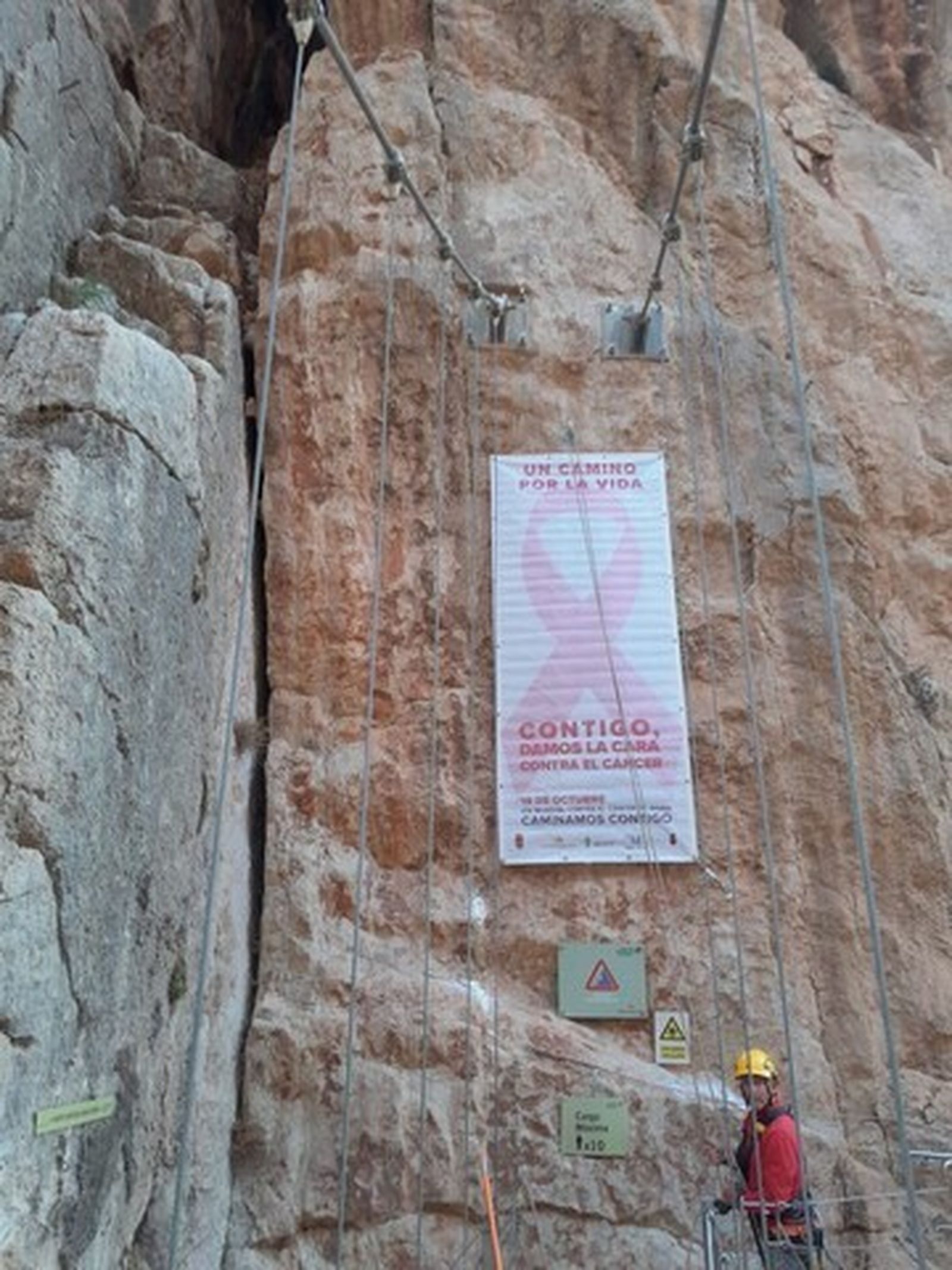El Caminito del Rey se vestirá de rosa