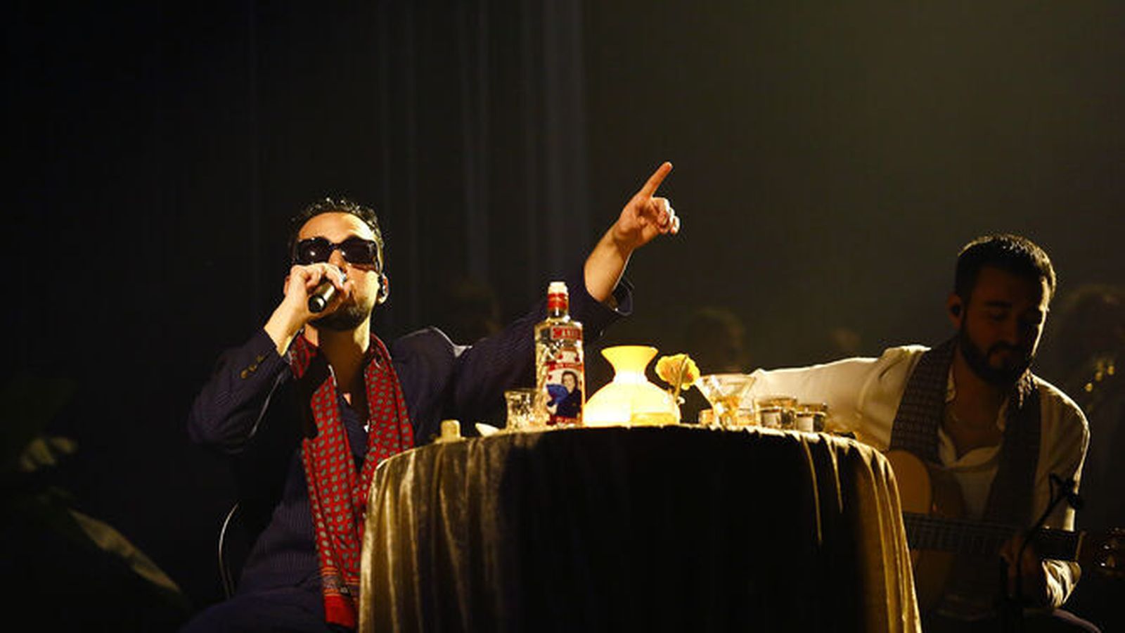 C.Tangana, en uno de sus shows en directo