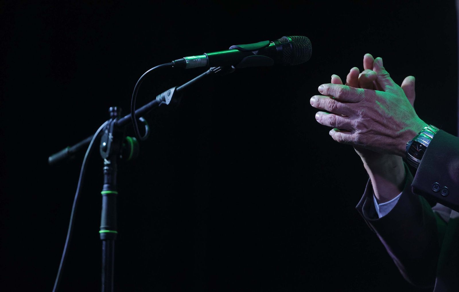 Fotos de la actuación de Miguel de Tena y Juan Gómez ‘‘Niño de la escalerilla’’ en el Centro de Interpretación 'Paco de Lucía' en Algeciras