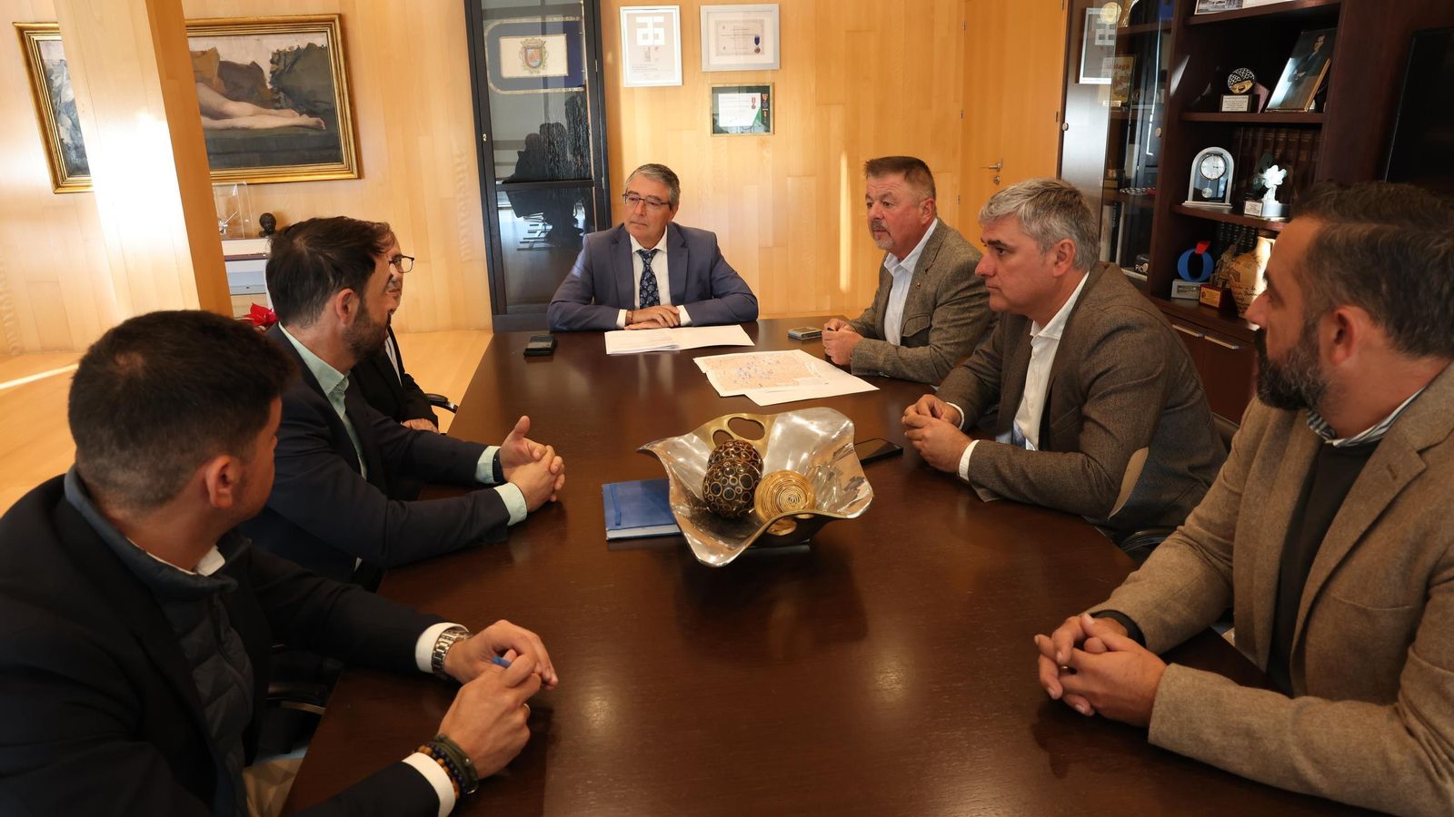 Los presidentes y alcaldes se reúnen