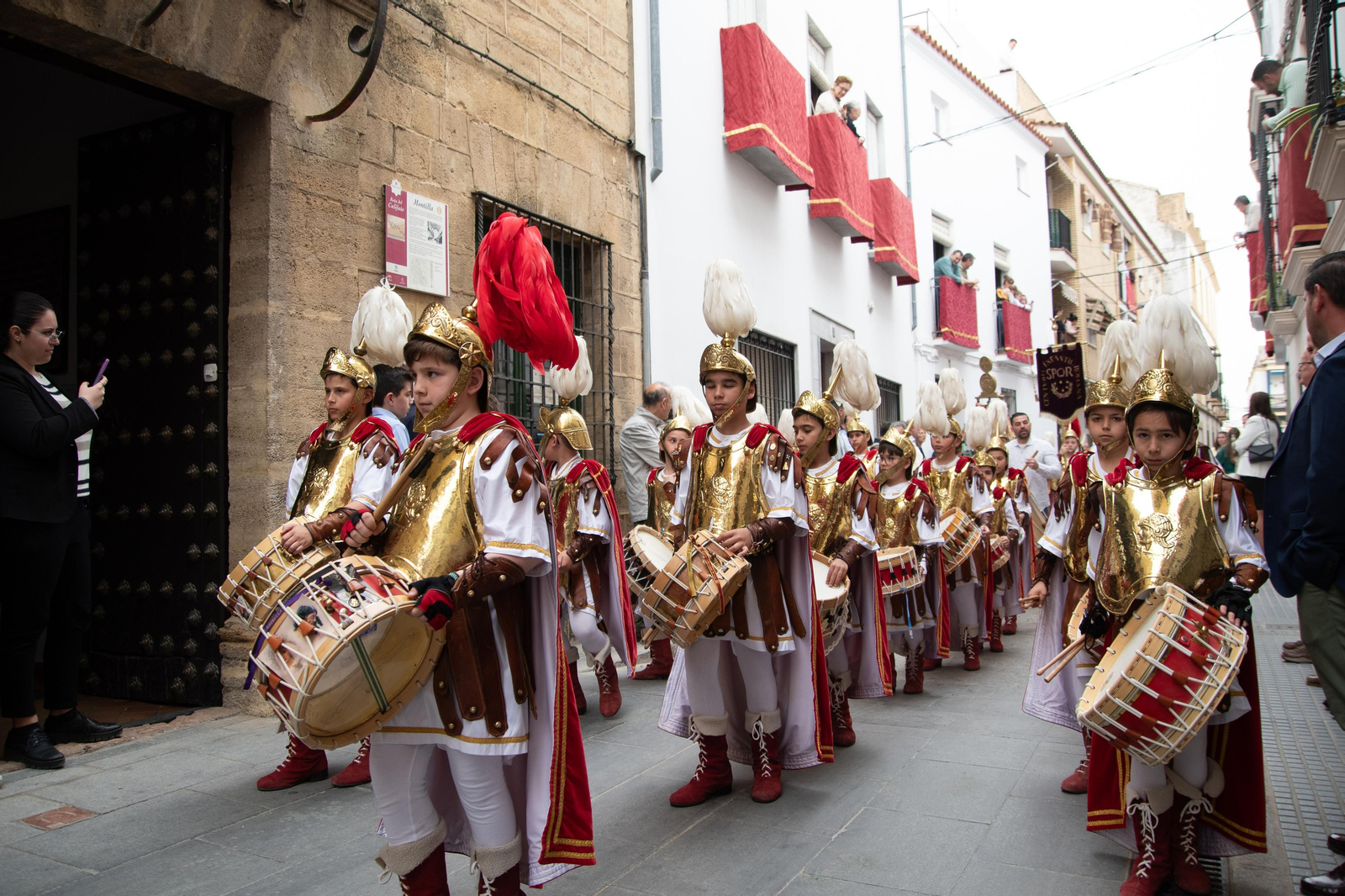 La procesión de la Borriquita de Montilla el Domingo de Ramos 2024, en imágenes