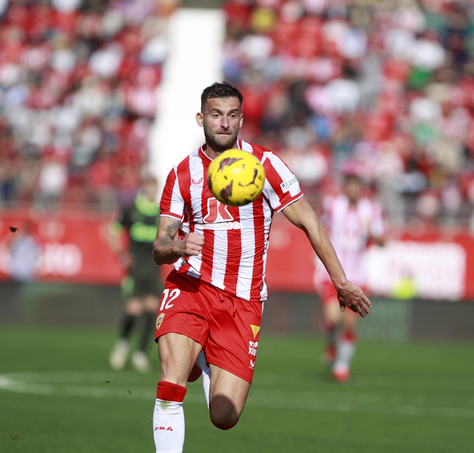Las mejores imágenes del partido de fútbol U.D. Almería-Girona F.C.