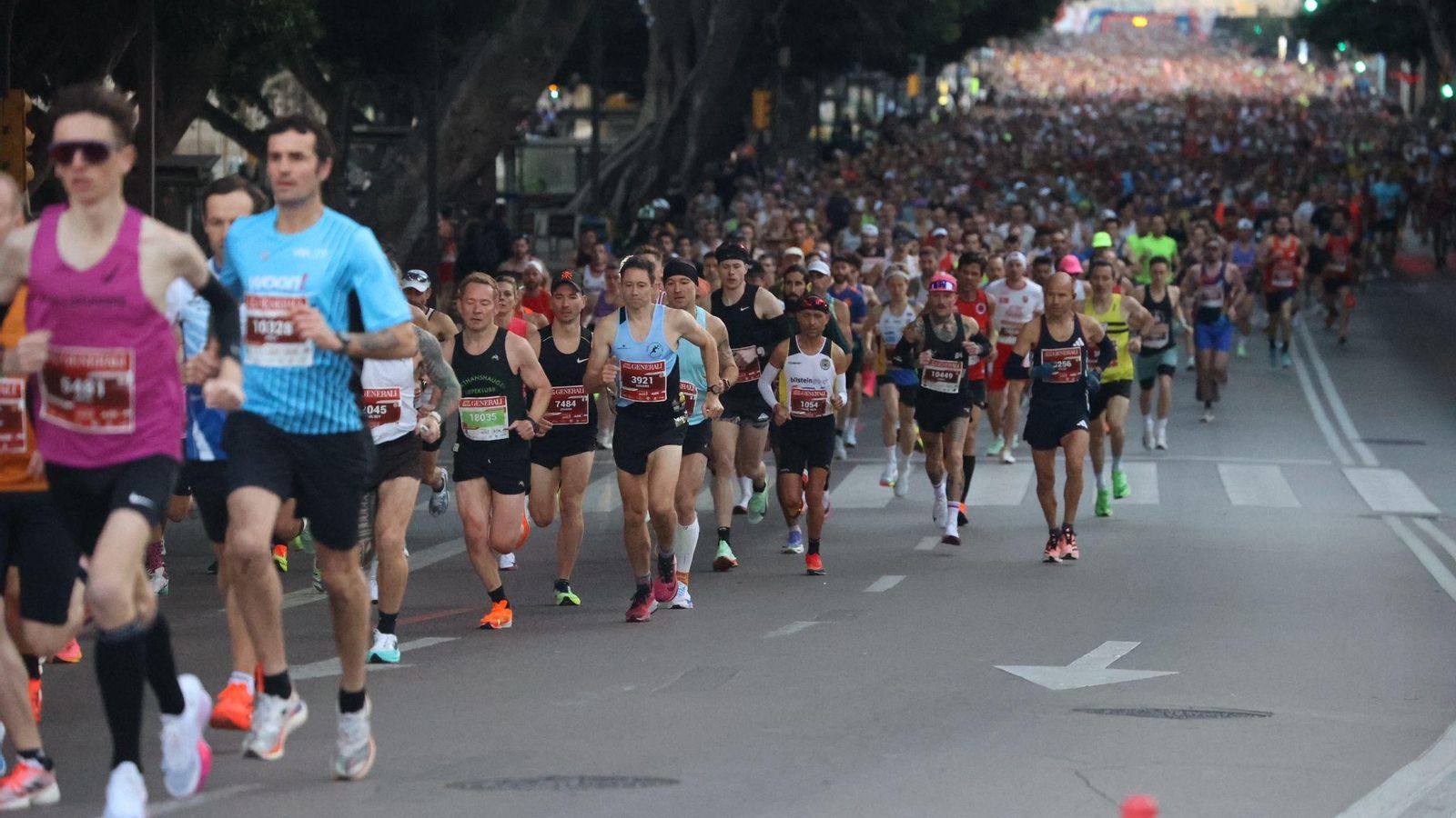 Las mejores fotos de la Maratón de Málaga 2024