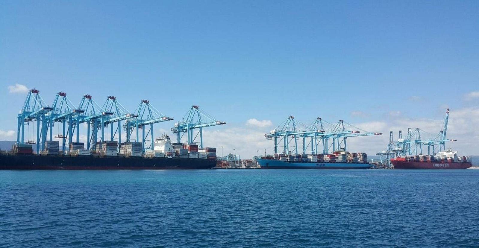 La terminal Juan Carlos I del Puerto de Algeciras.