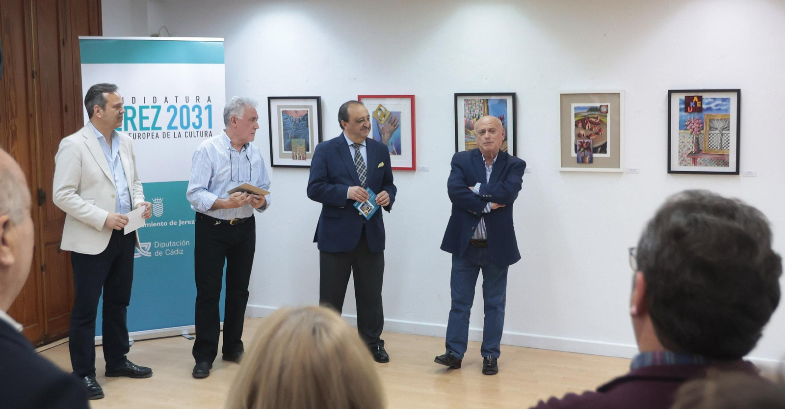 Inauguración de la muestra de Mario Naranjo en ArteaDiario en Jerez