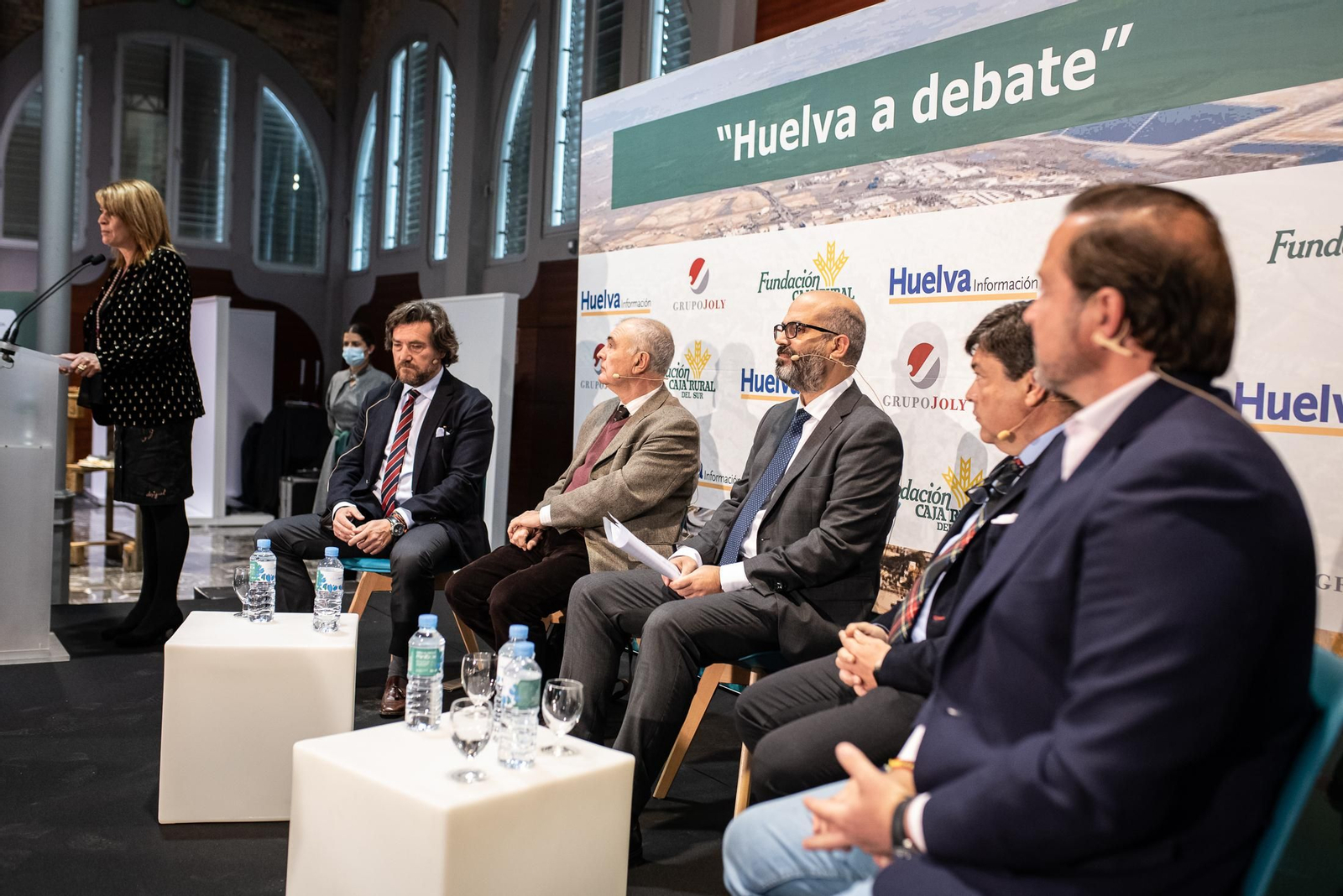 Imágenes del encuentro con las denominaciones de origen e indicadores geográficos protegidos de Huelva