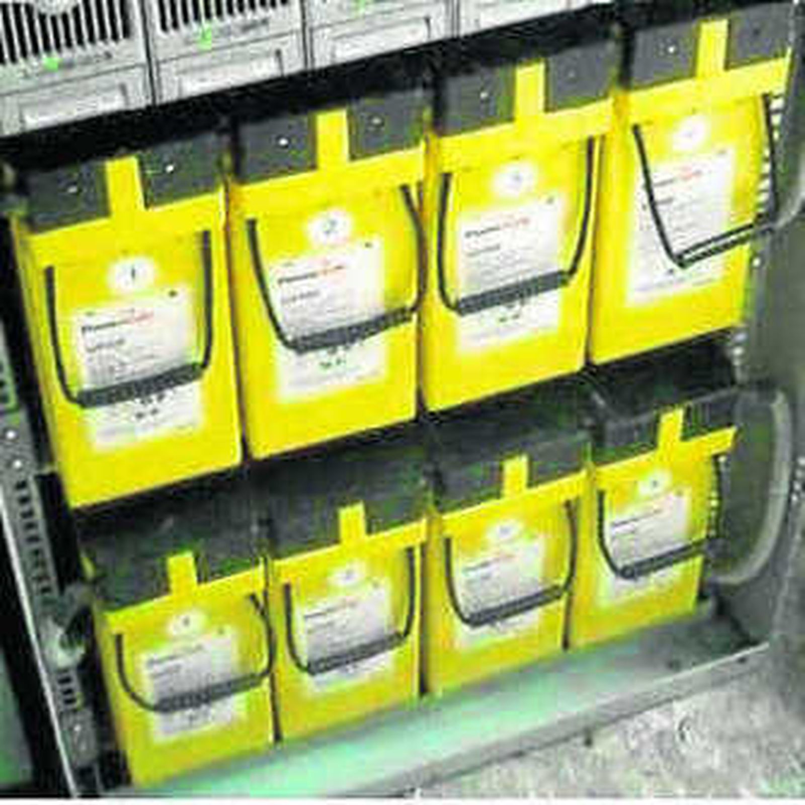 Una de las baterías.