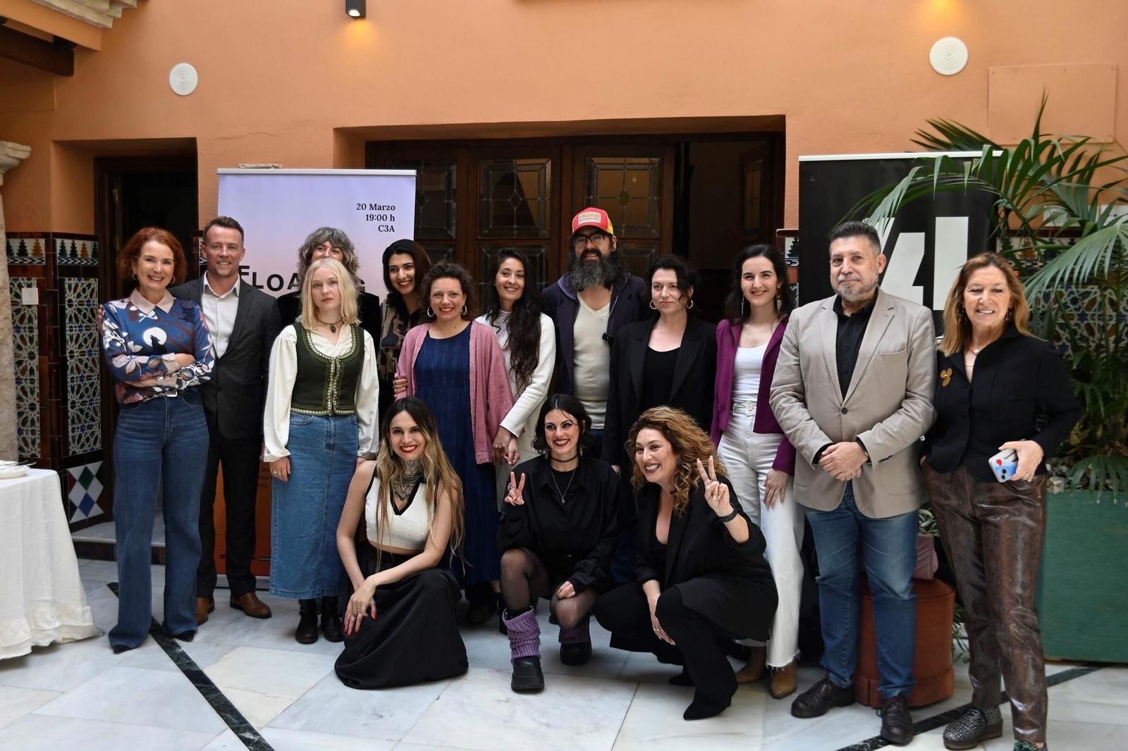 Estrella Morente y una decena de artistas presentan el concierto por la paz de Córdoba, en imágenes