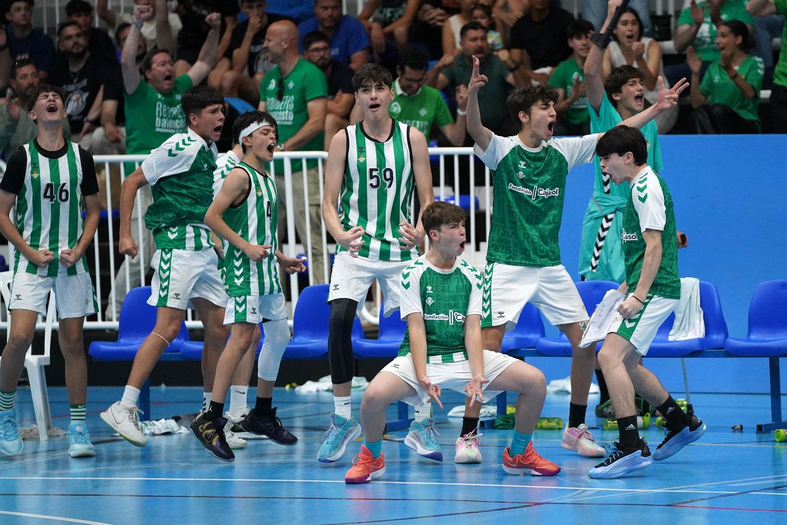 El Unicaja pierde ante el Betis en Manilva el Campeonato de Andalucía infantil