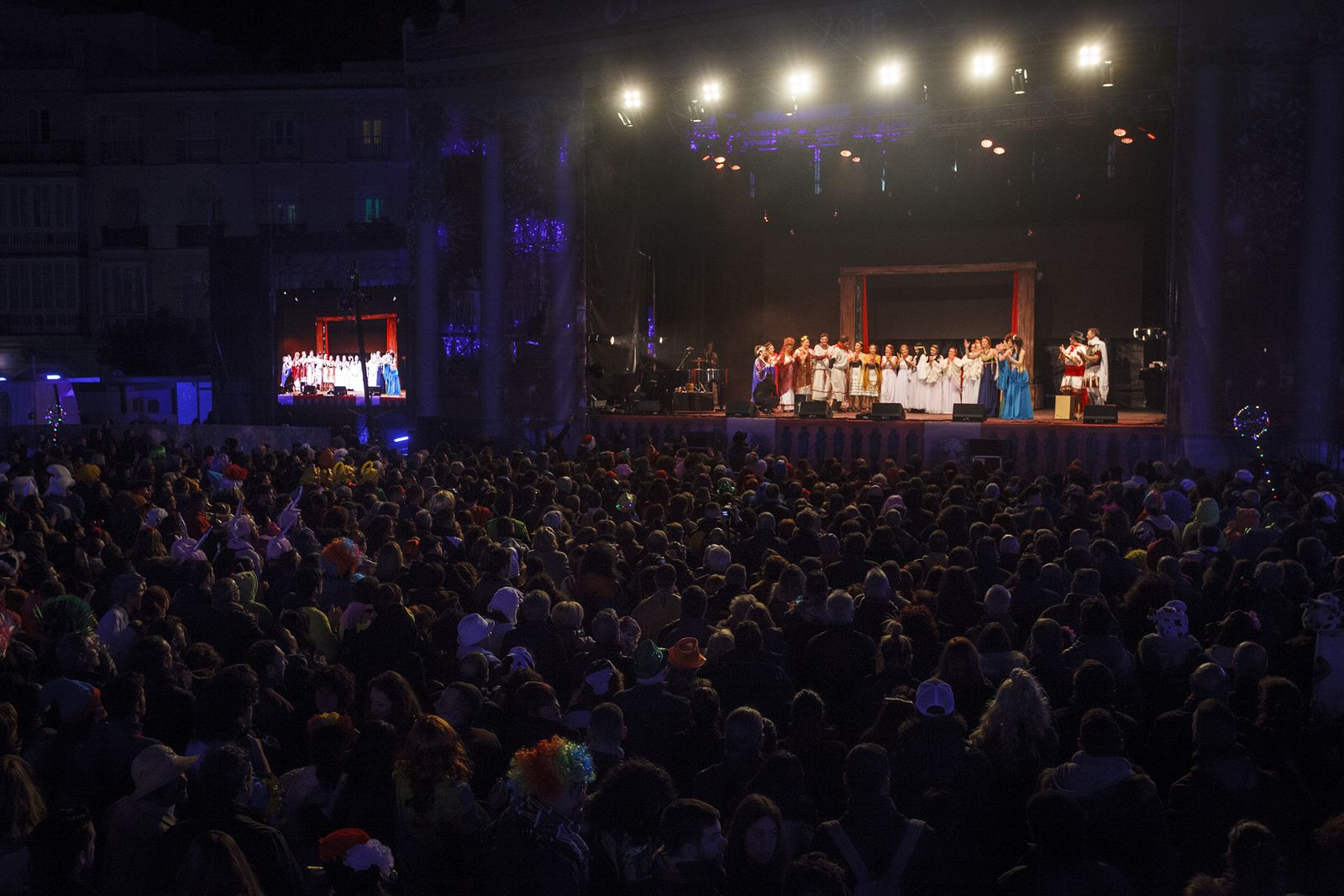Las imágenes del pregón de Las Niñas de Cádiz
