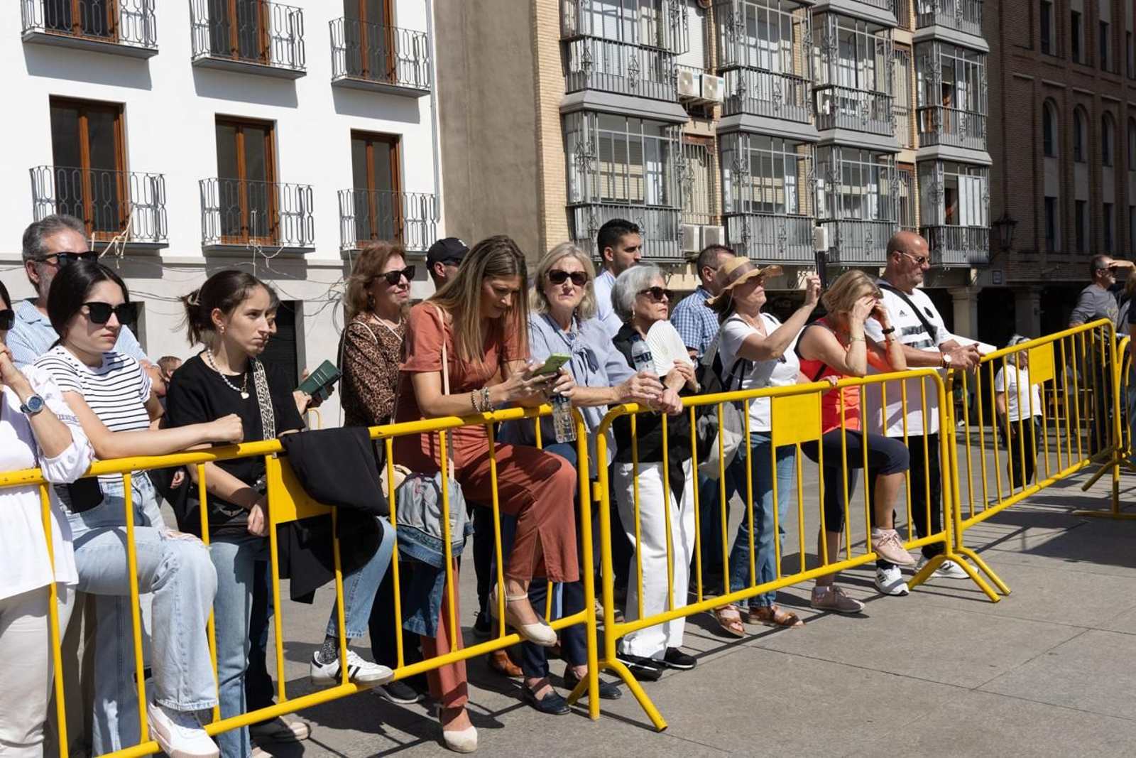 Acto por el día de la Policía Nacional, con motivo de la festividad los Santos Ángeles Custodios